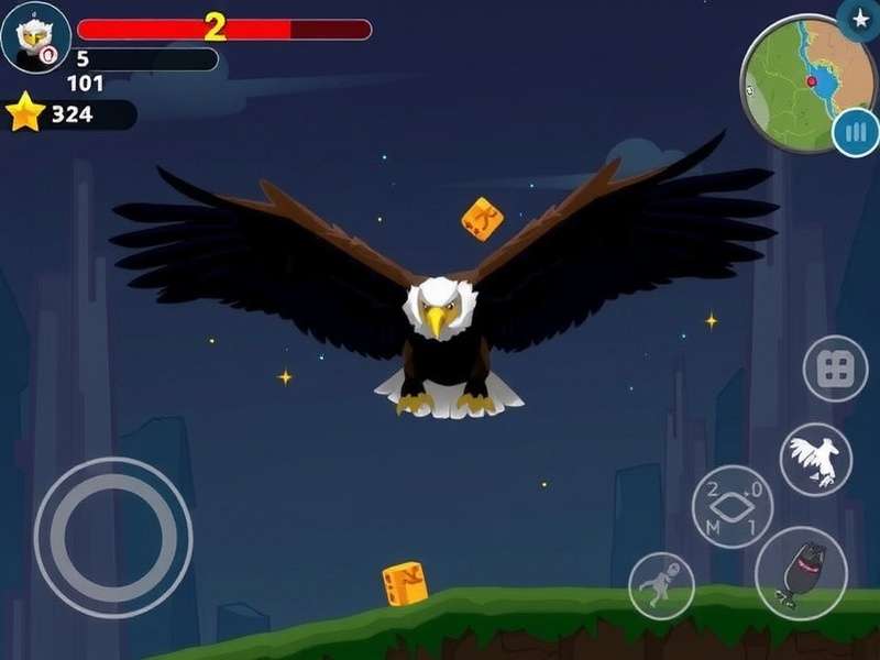 Expert Eagle Gameplay Screenshot